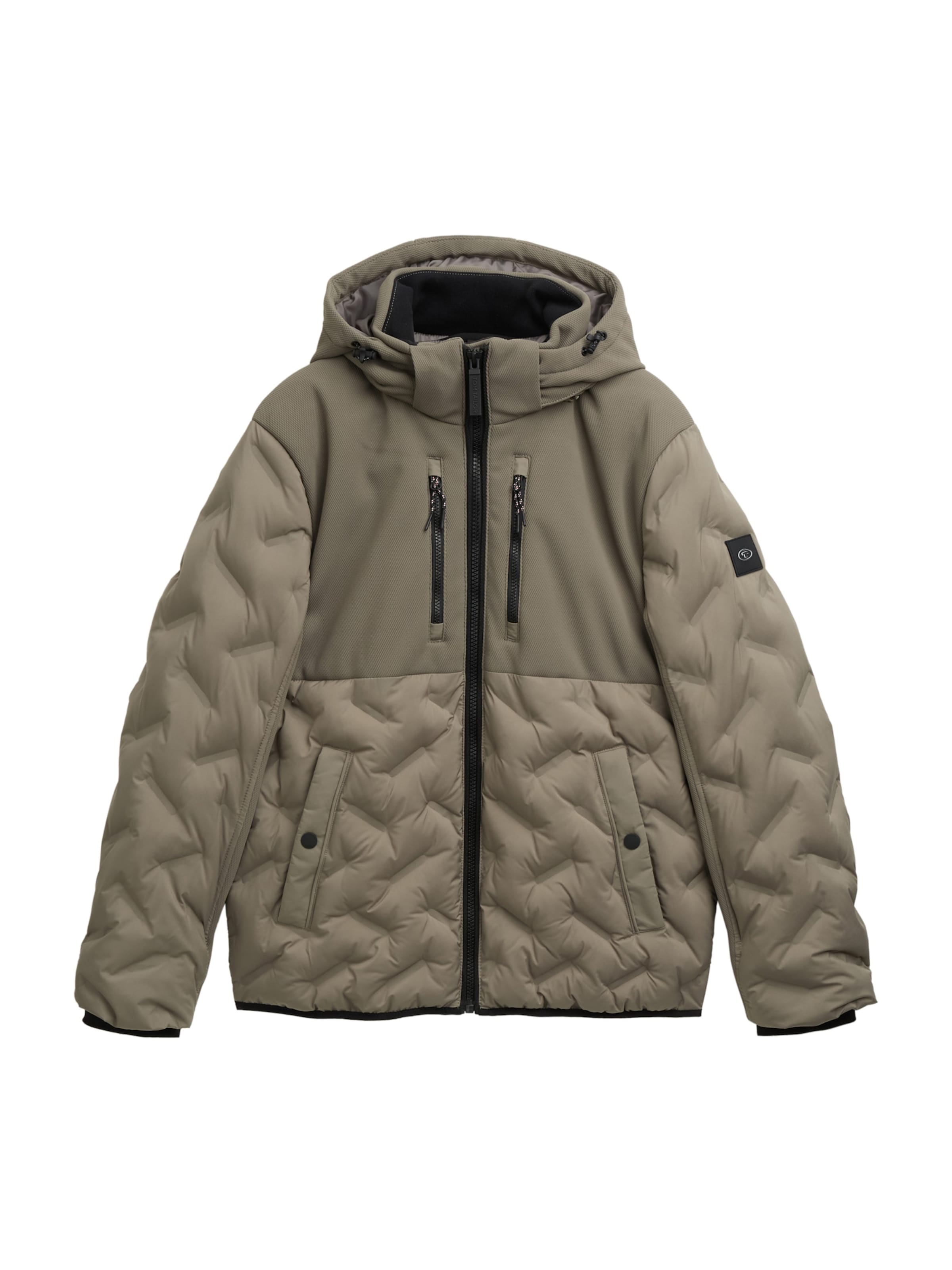 Giacca invernale di TOM TAILOR in verde: frontale