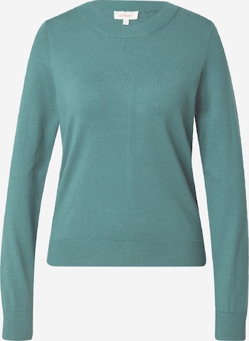 Pull-over s.Oliver en bleu : devant