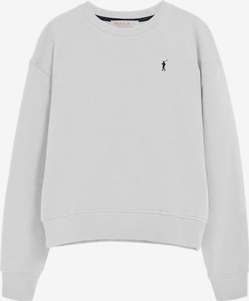 Polo Club Sweatshirt in Weiß: Vorderseite
