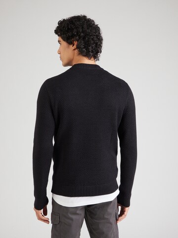 Pullover 'JOREaton' di JACK & JONES in nero