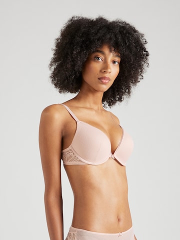 Women' Secret Push-up Bra in Pink: front