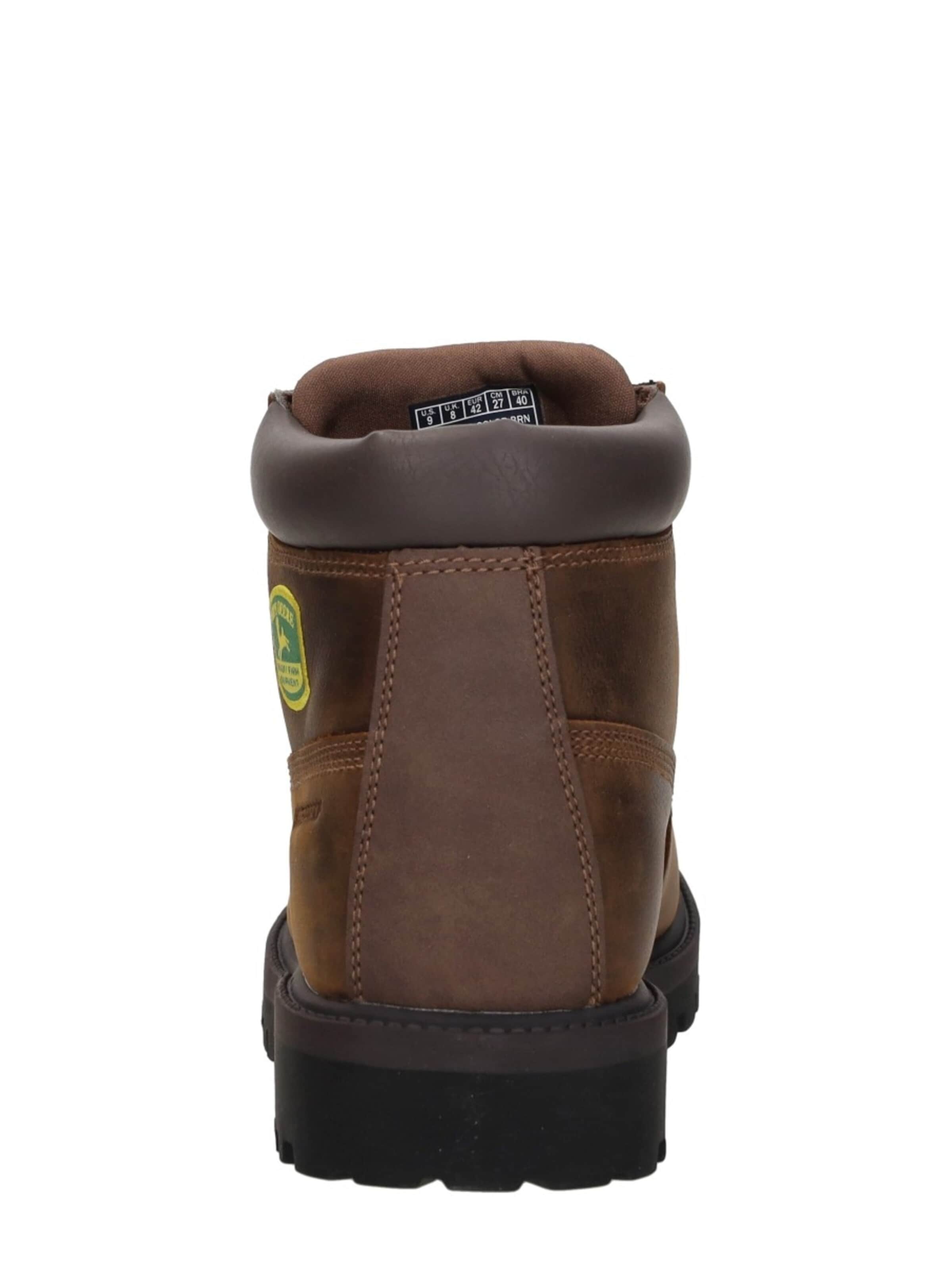 SKECHERS Veterlaarzen 'John Deere: Sergeants - Dozer' in Bruin