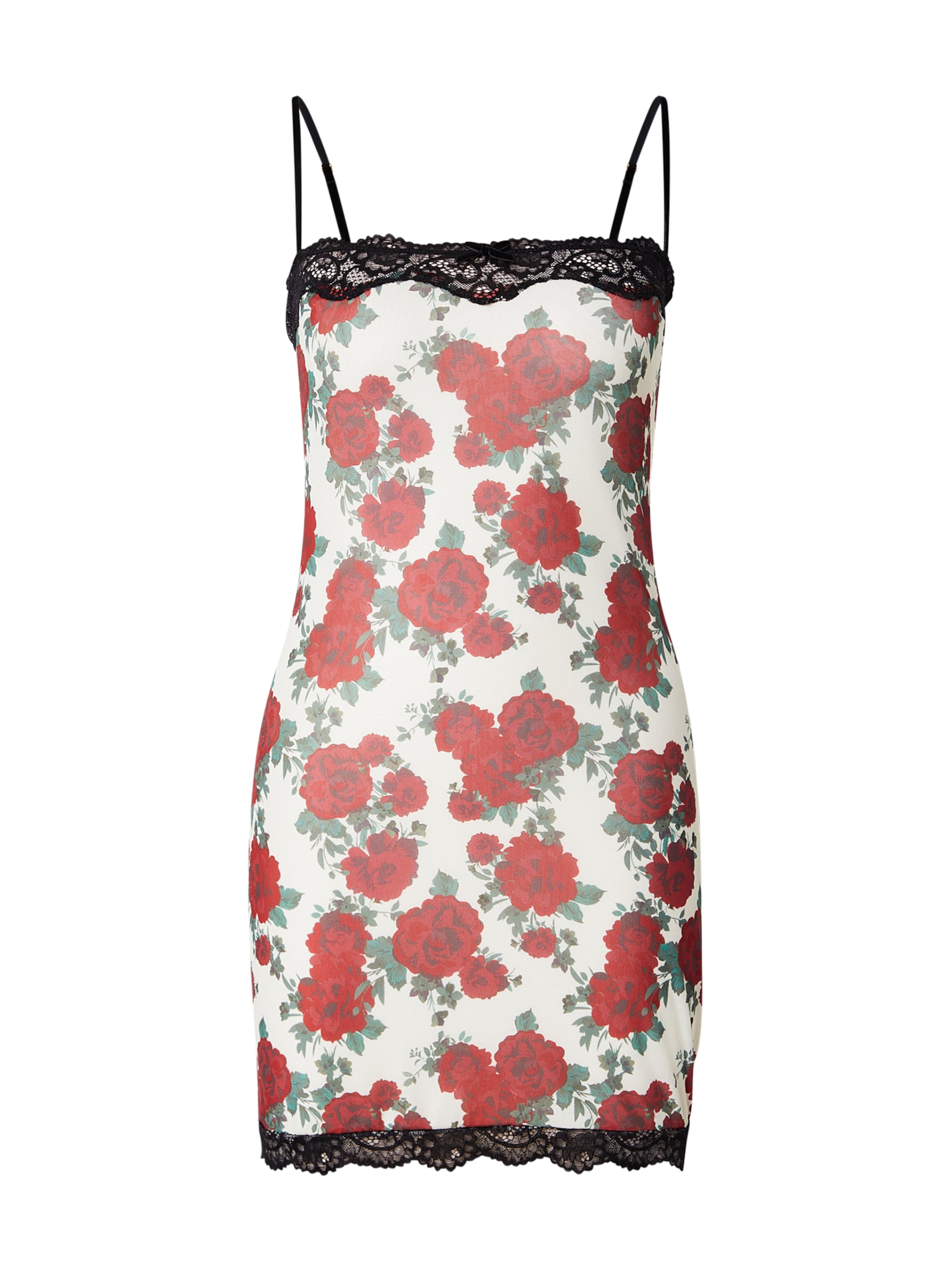 Déshabillé 'LIORA' WILD LOVERS en blanc : devant