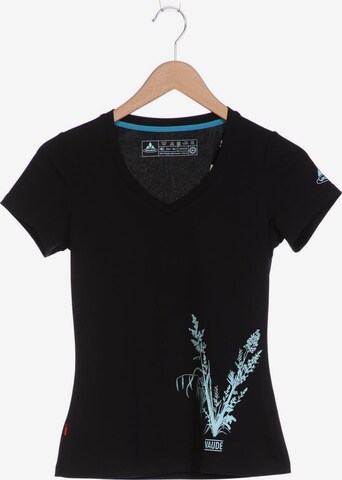 VAUDE Top & Shirt in XXS in Black: front