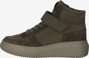 Sneaker alta di Paul Green in verde