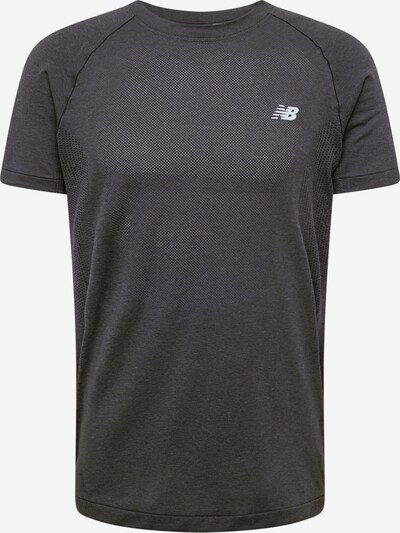 new balance Sportshirt 'Athletics' in grau / schwarz, Produktansicht