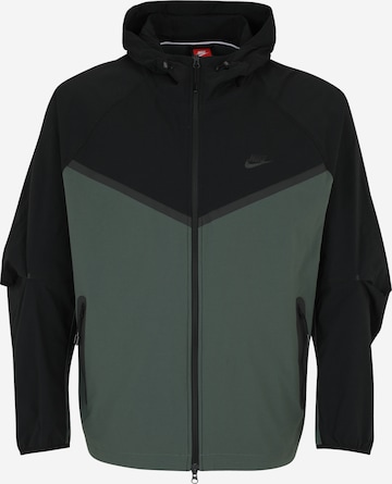 Veste mi-saison Nike Sportswear en vert : devant