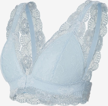 MAMALICIOUS Nursing Bra 'Senia' in Blue: front