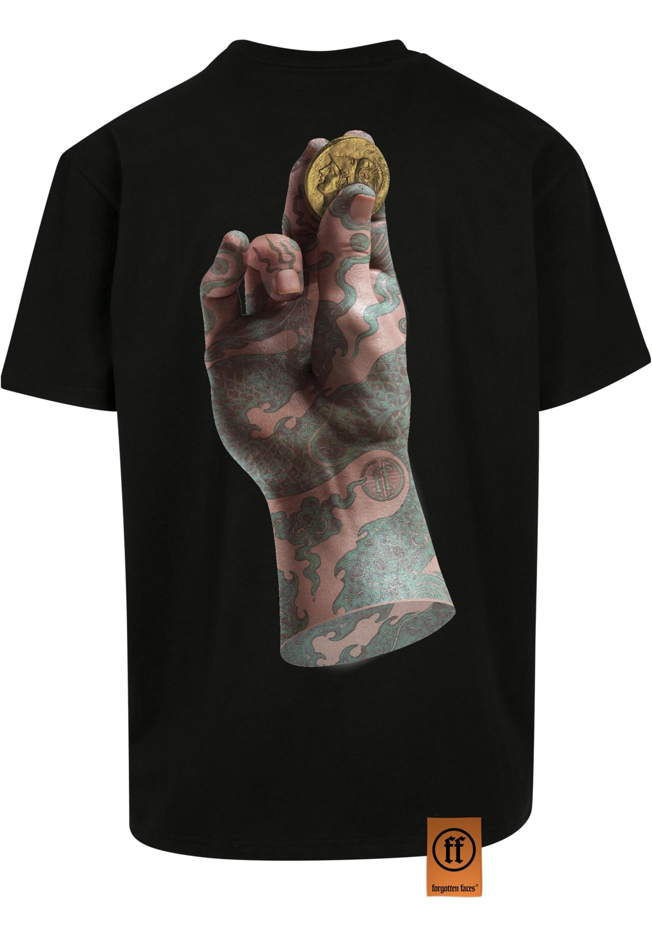 Maglietta di Forgotten Faces in nero
