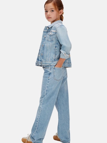 Calvin Klein Kids Szeroka nogawka Spodnie w kolorze niebieski