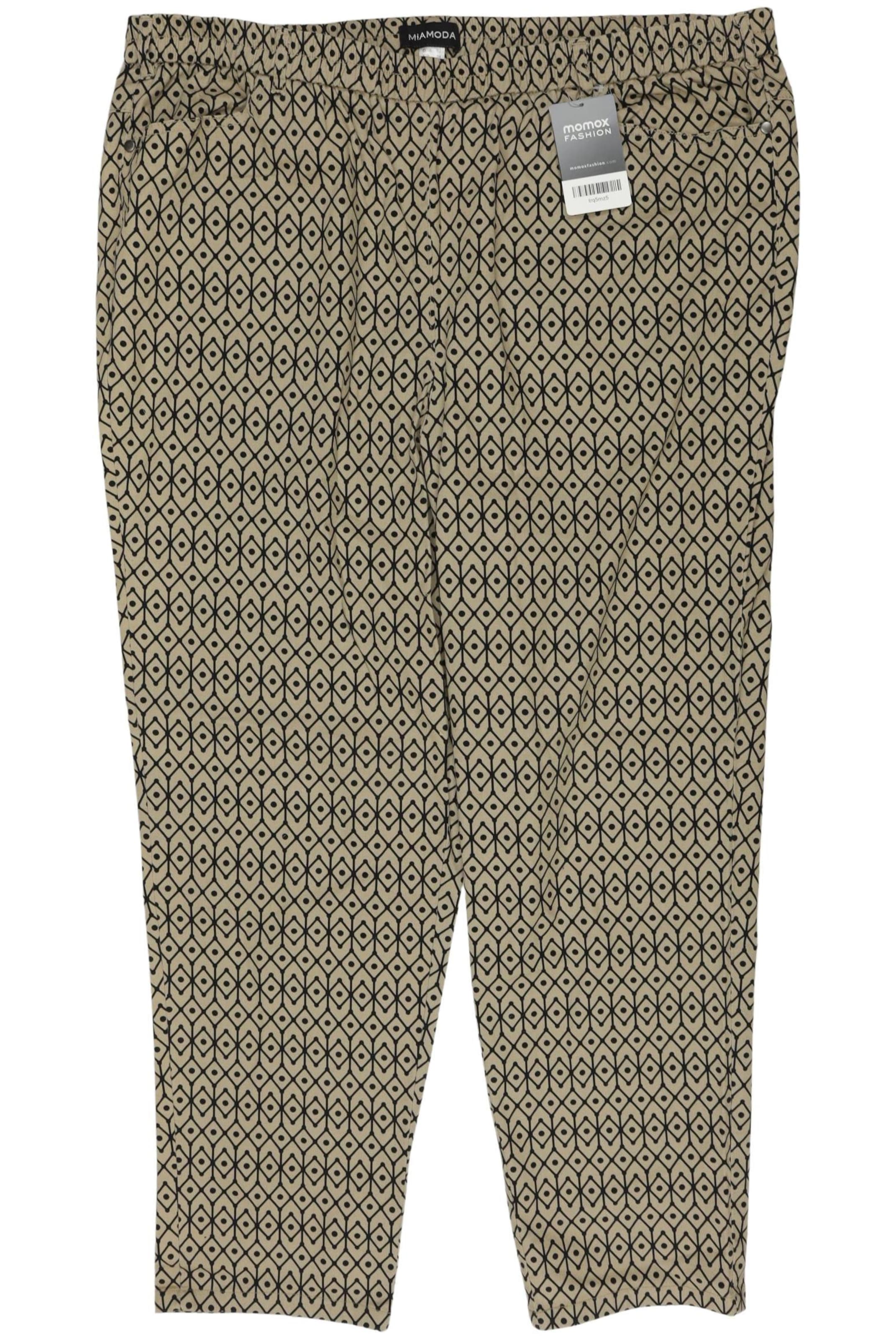 MIAMODA Pants in 6XL in Beige: front
