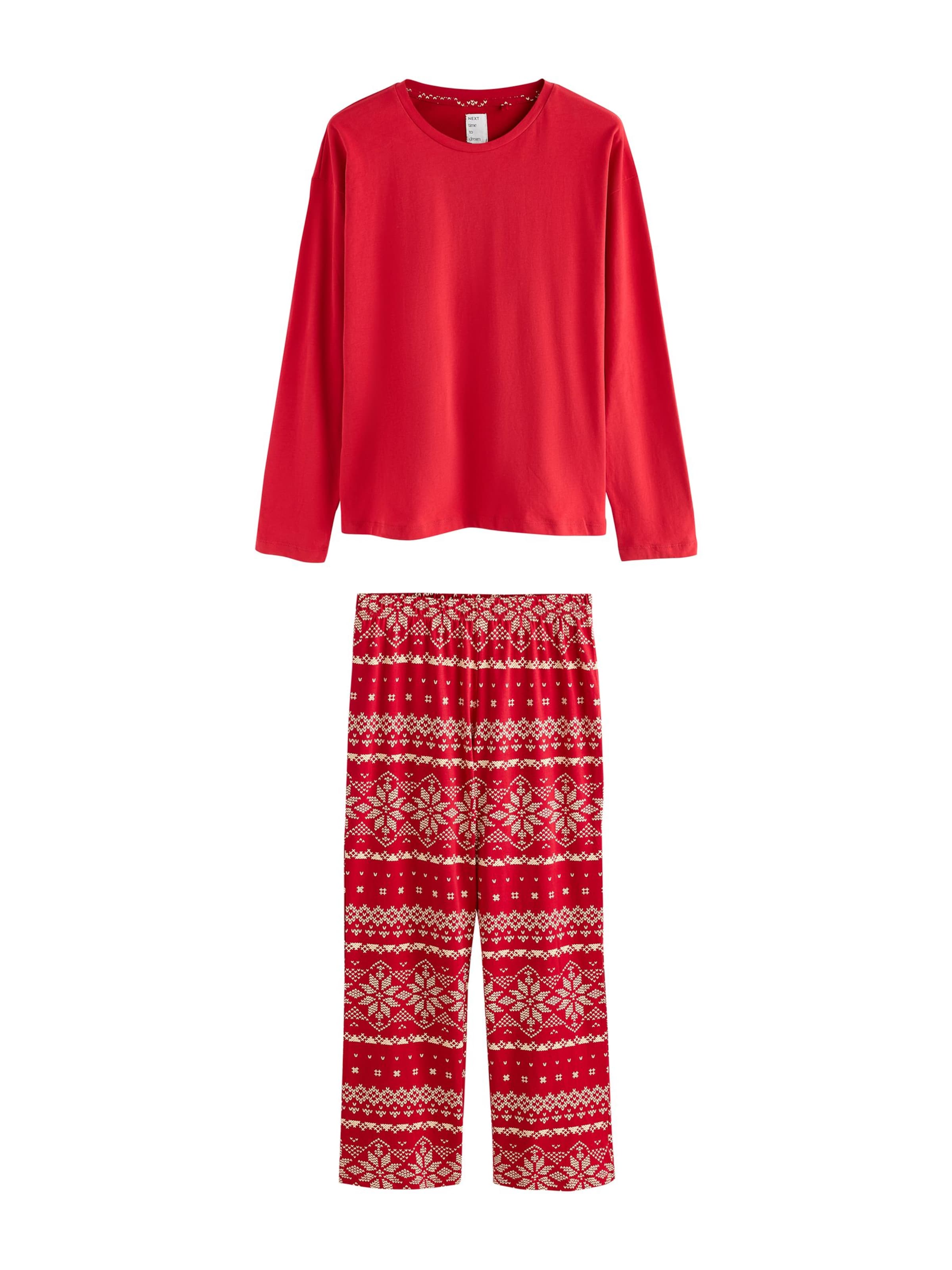 Pyjama Next en rouge : devant