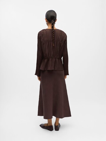 OBJECT Blus 'OBJBREA' i brun