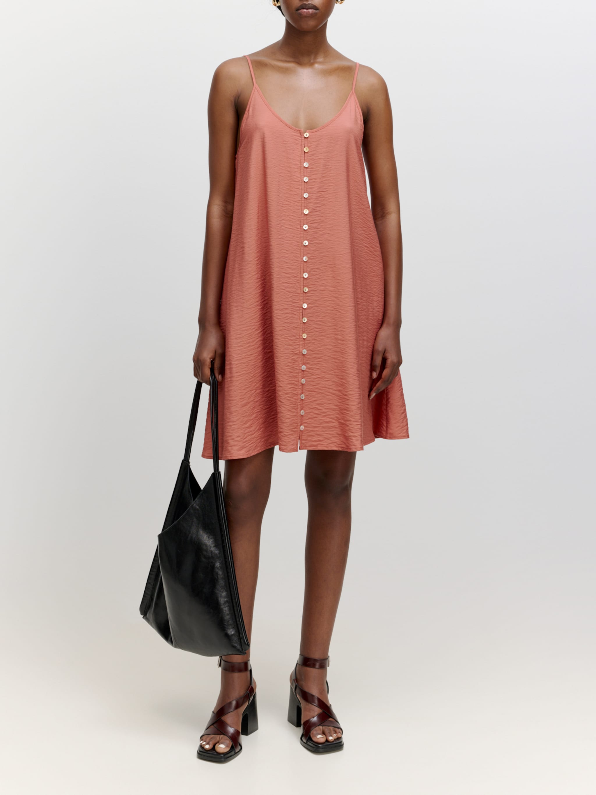 EDITED Produkte Kleid 'Lila' rot