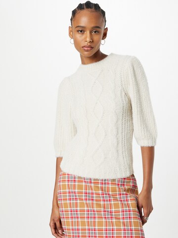 CATWALK JUNKIE - Pullover 'EVELYN' em branco: frente