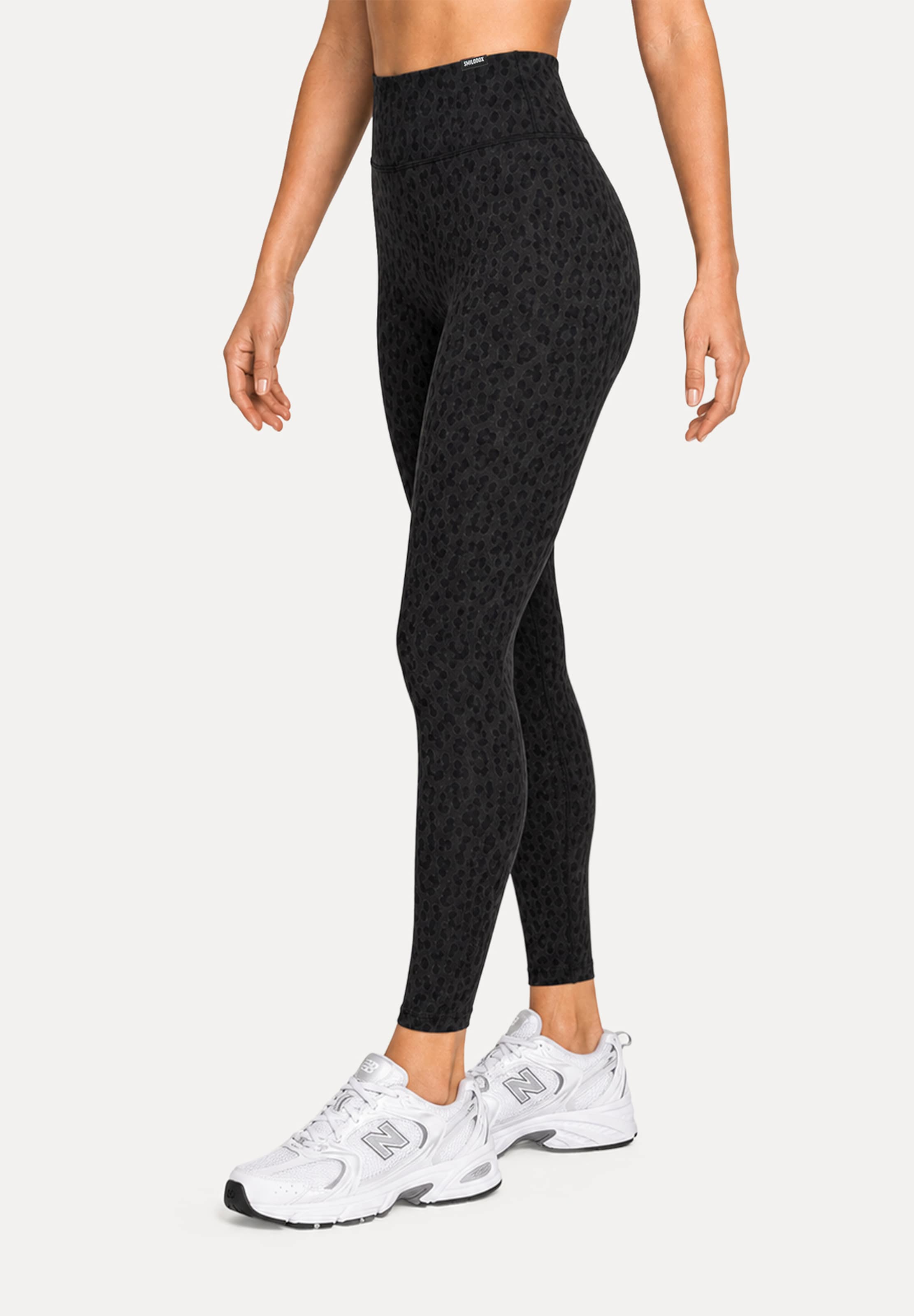 Skinny Leggings ' Velvara ' Smilodox en noir