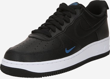 Nike Sportswear - Sapatilhas baixas 'Air Force 1 '07'' em preto: frente