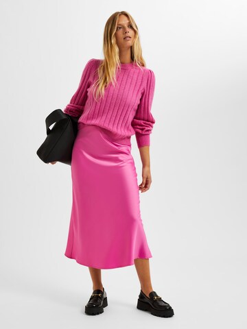 SELECTED FEMME Sweater 'GLOWIE' in Pink