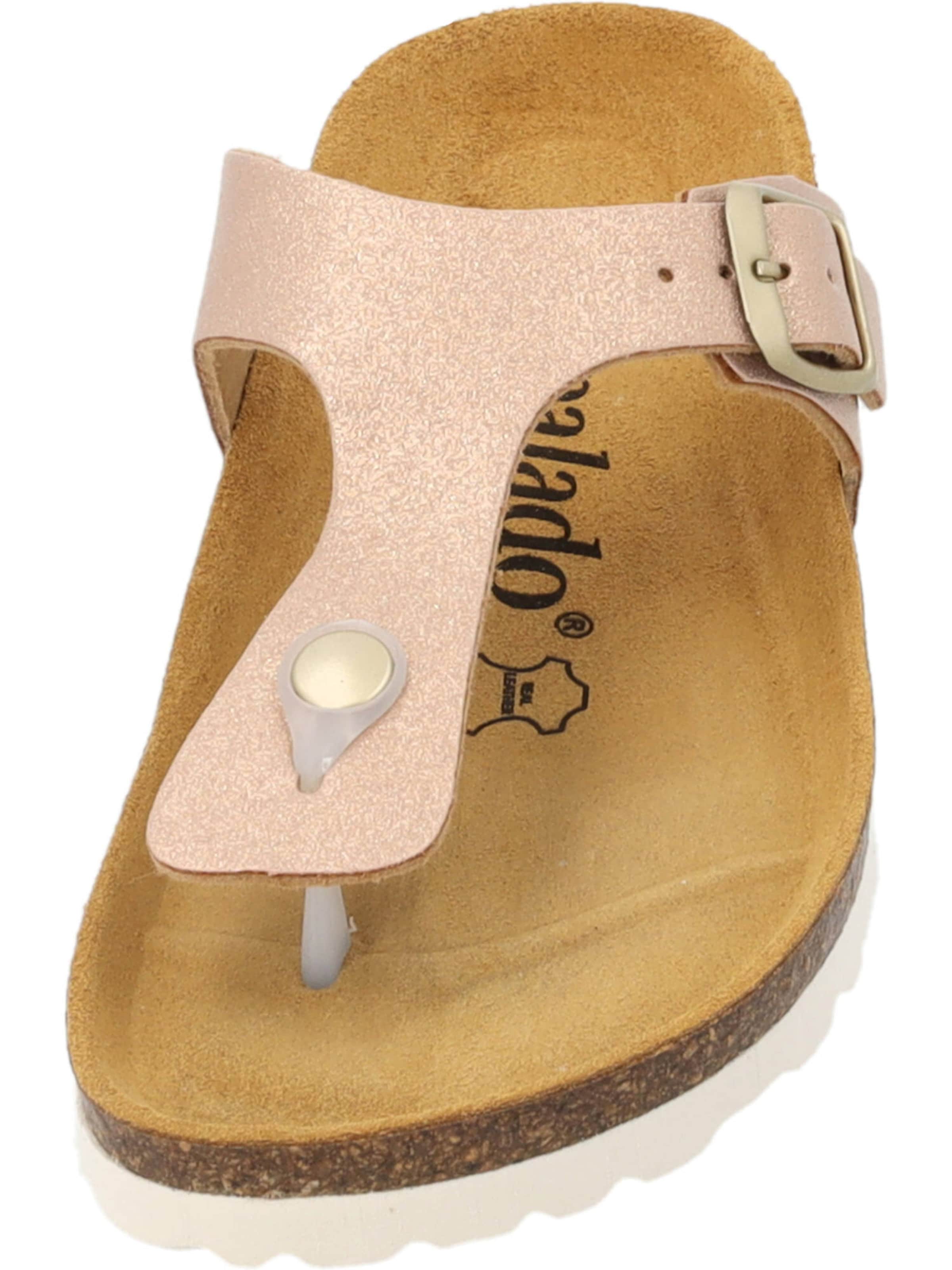 Palado by Sila Sahin Pantolette 'Kos Magnolia' in Pink