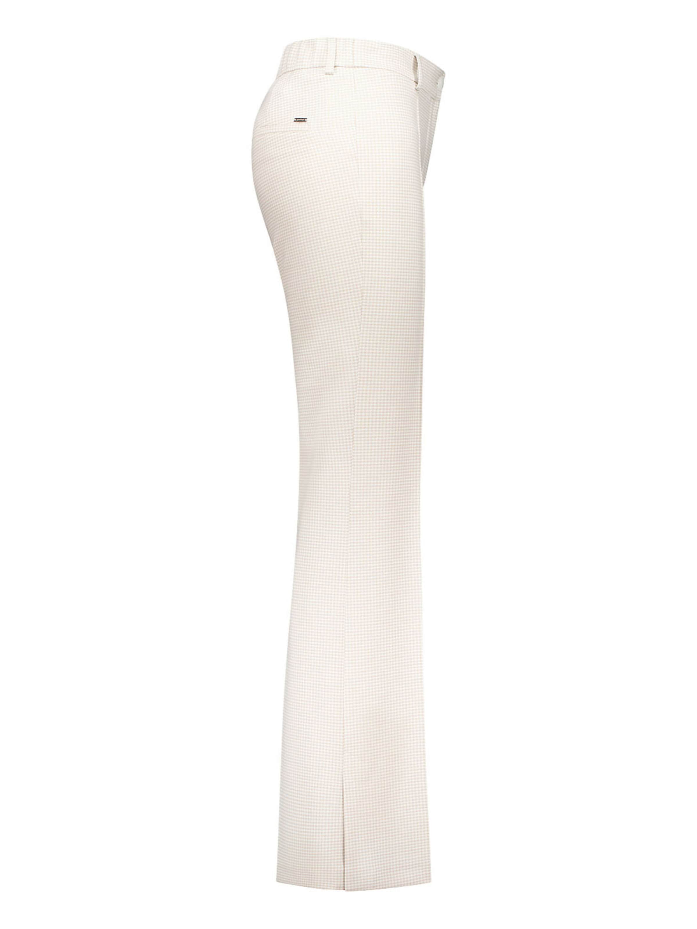 Gardeur Slim fit Trousers 'ZARIA3' in Beige