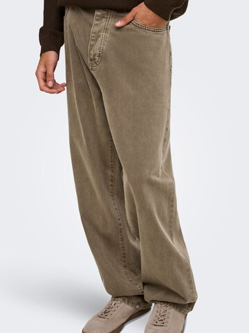 Only & Sons Loose fit Jeans 'ONSFade' in Grey