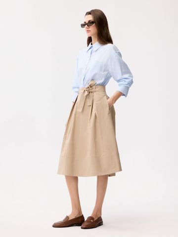 Jupe adl en beige