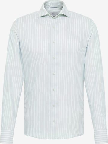 ETERNA Slim fit Button Up Shirt in Green: front