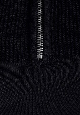LAURA SCOTT Strickkleid in Schwarz