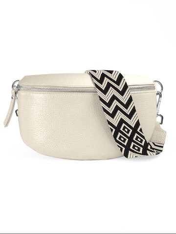 lePelou Gürteltasche 'THEA medium' in Beige: Vorderseite