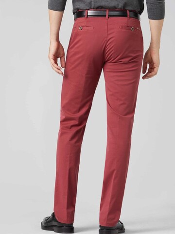 MEYER Regular Chino Pants 'Roma' in Red