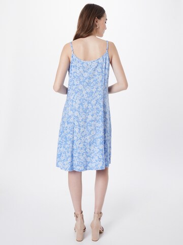 Cream Summer Dress 'Kilva' in Blue