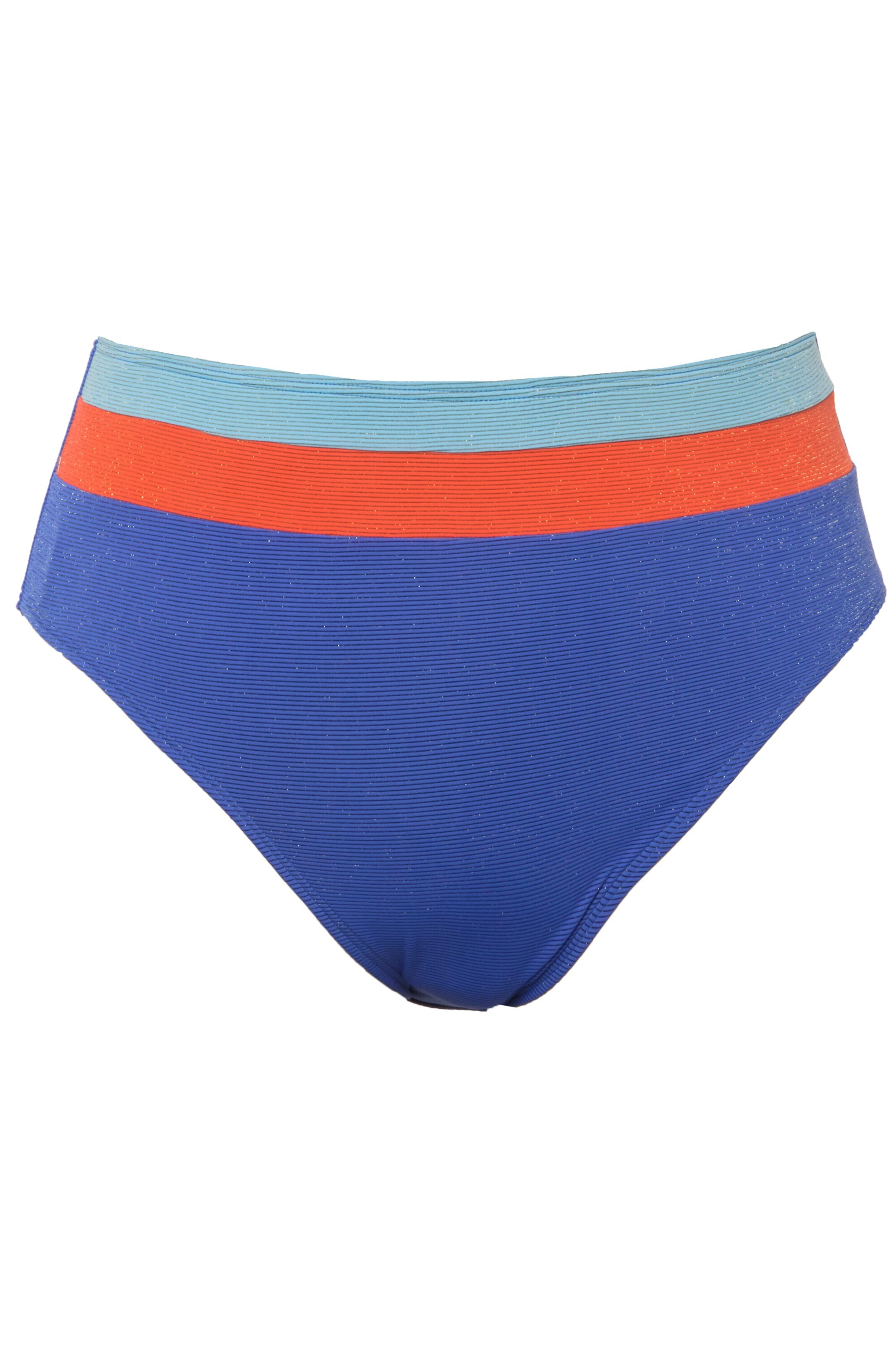 Ulla Popken T-shirt Bikini in Blue
