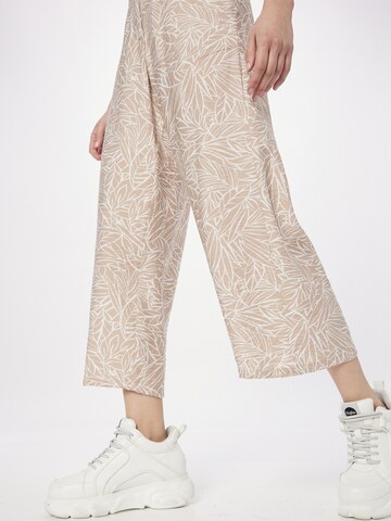 ZABAIONE Wide leg Broek 'Solveig' in Beige