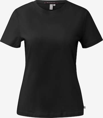 QS Shirt in Zwart: voorkant
