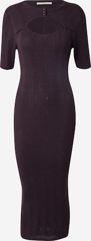sessun - Vestido de punto 'LITTLE STELLA' en lila: frente