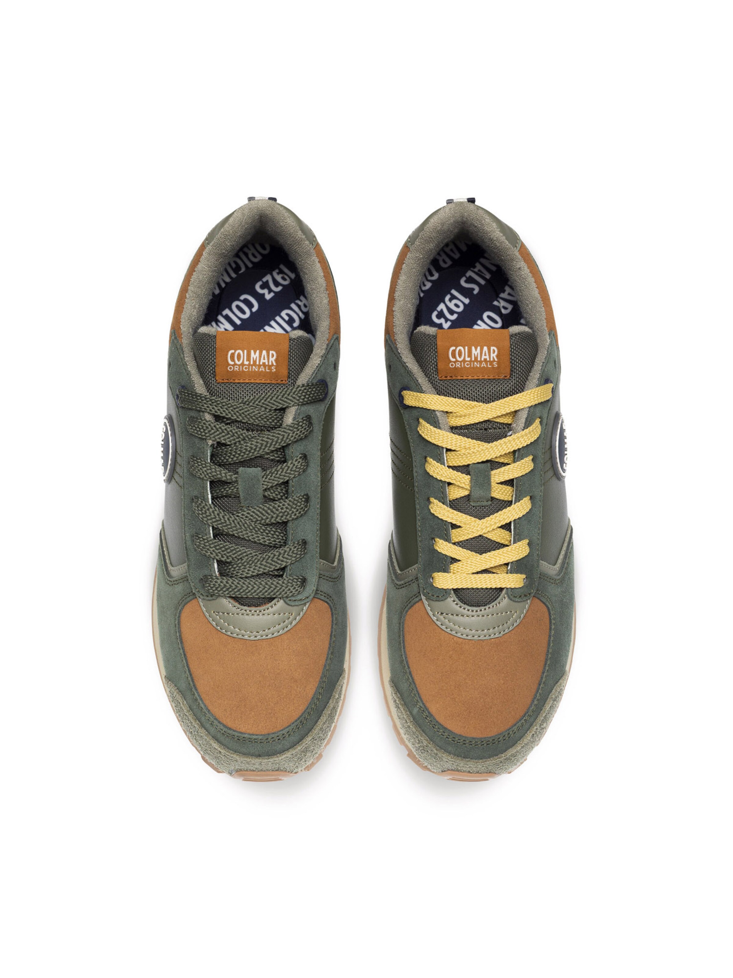 Sneaker bassa 'Travis Block' di Colmar in verde: superiore