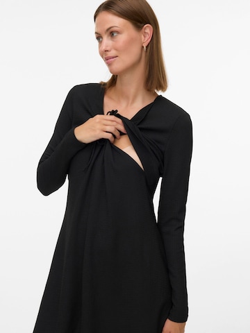 Robe 'MLSELIMA ' MAMALICIOUS en noir