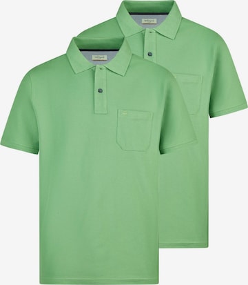 redmond Shirt 'Basic' in Grün: Vorderseite