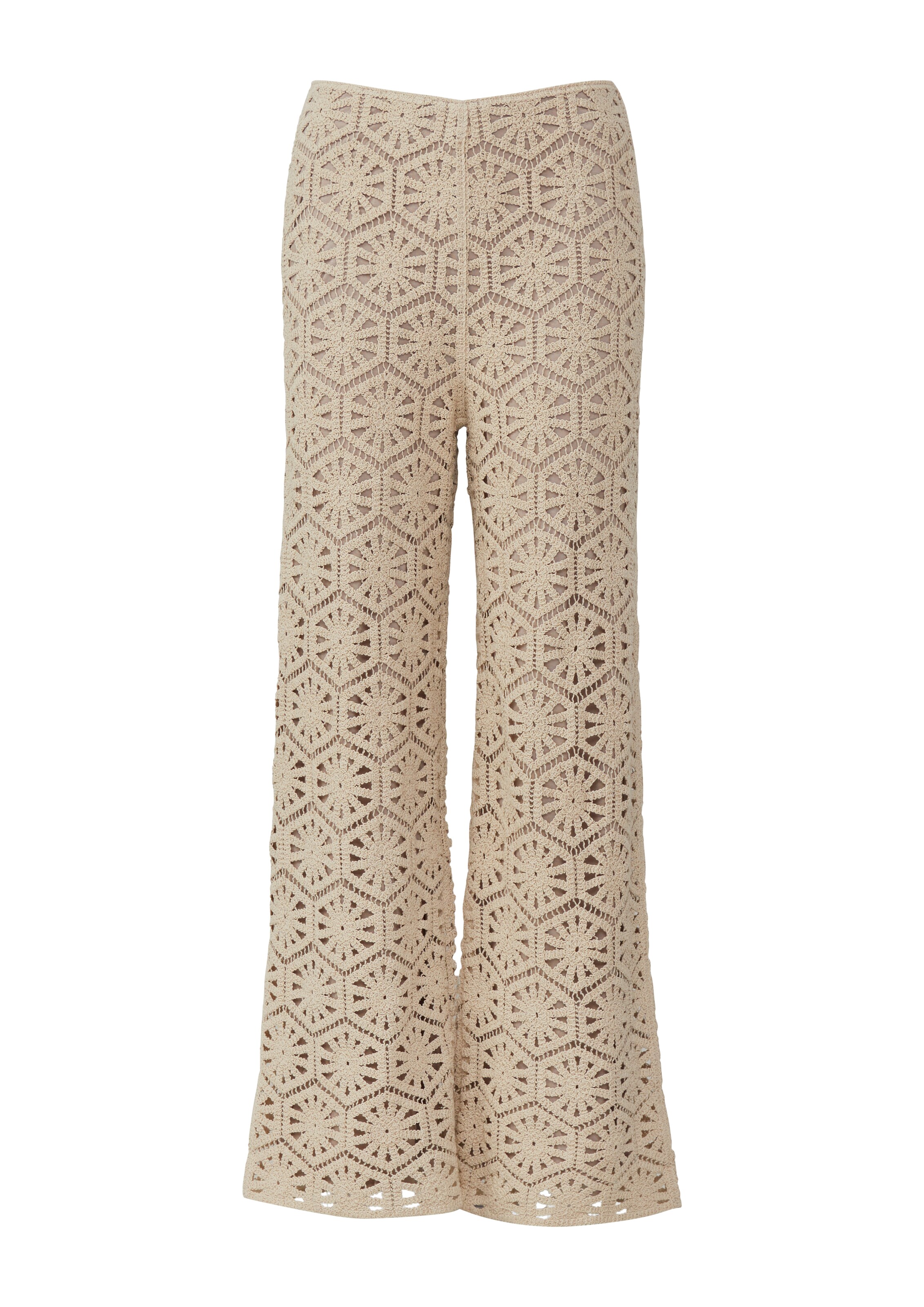 s.Oliver BLACK LABEL Broek in de kleur Beige, Productweergave