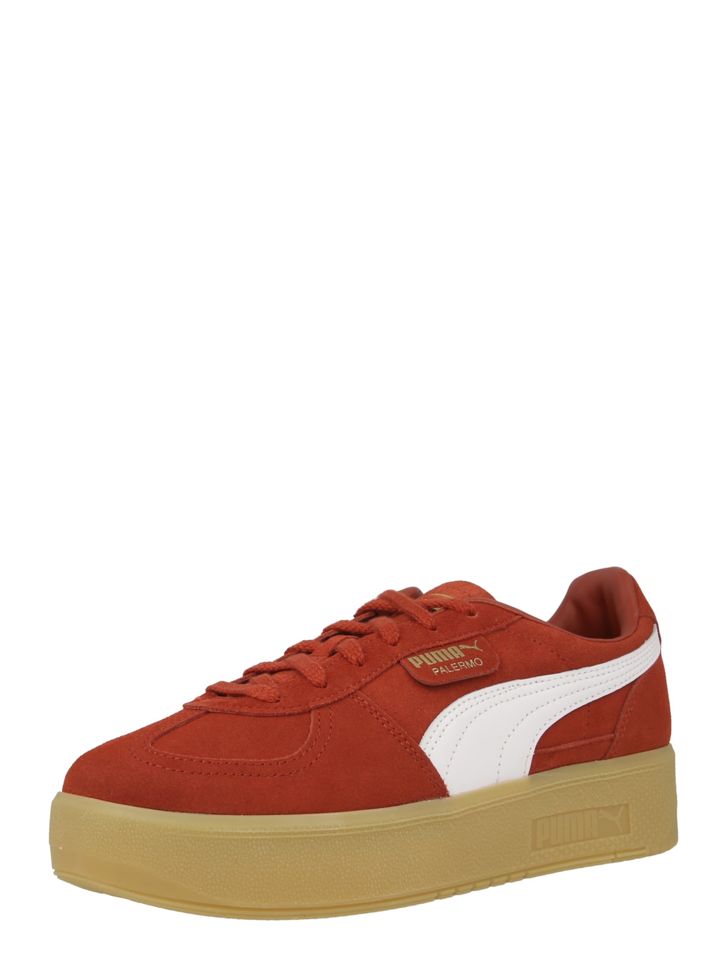 Baskets basses 'Palermo Elevata' PUMA en rouge : devant