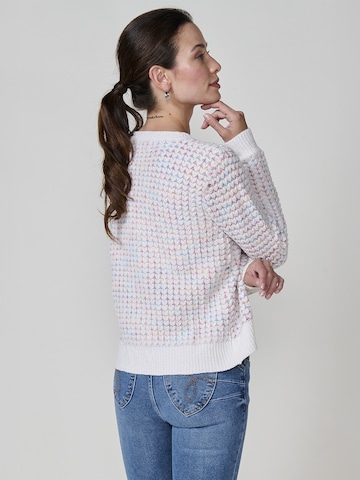 Pullover 'Chenille' di KOROSHI in bianco