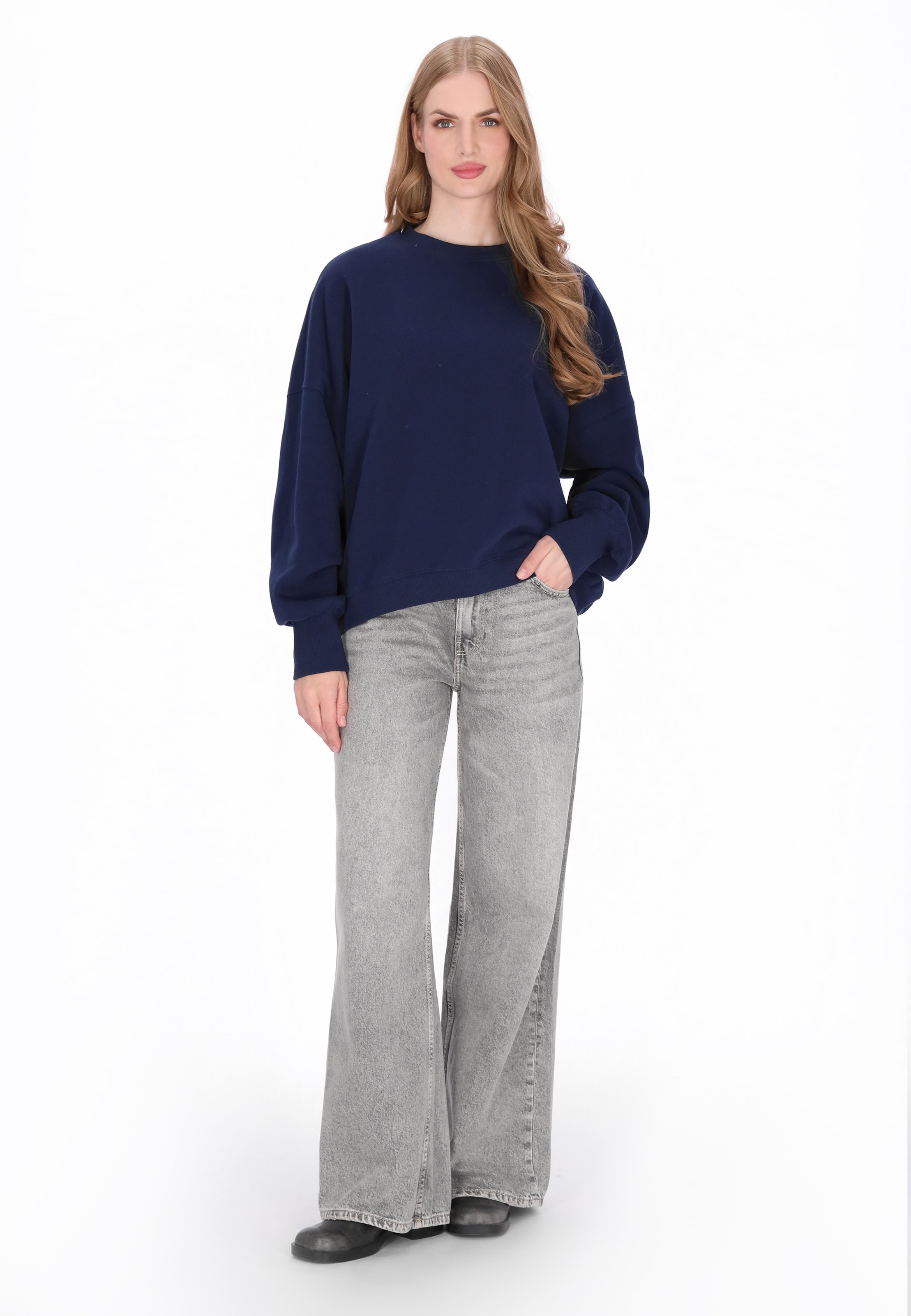 Sweat-shirt DreiMaster Vintage en bleu