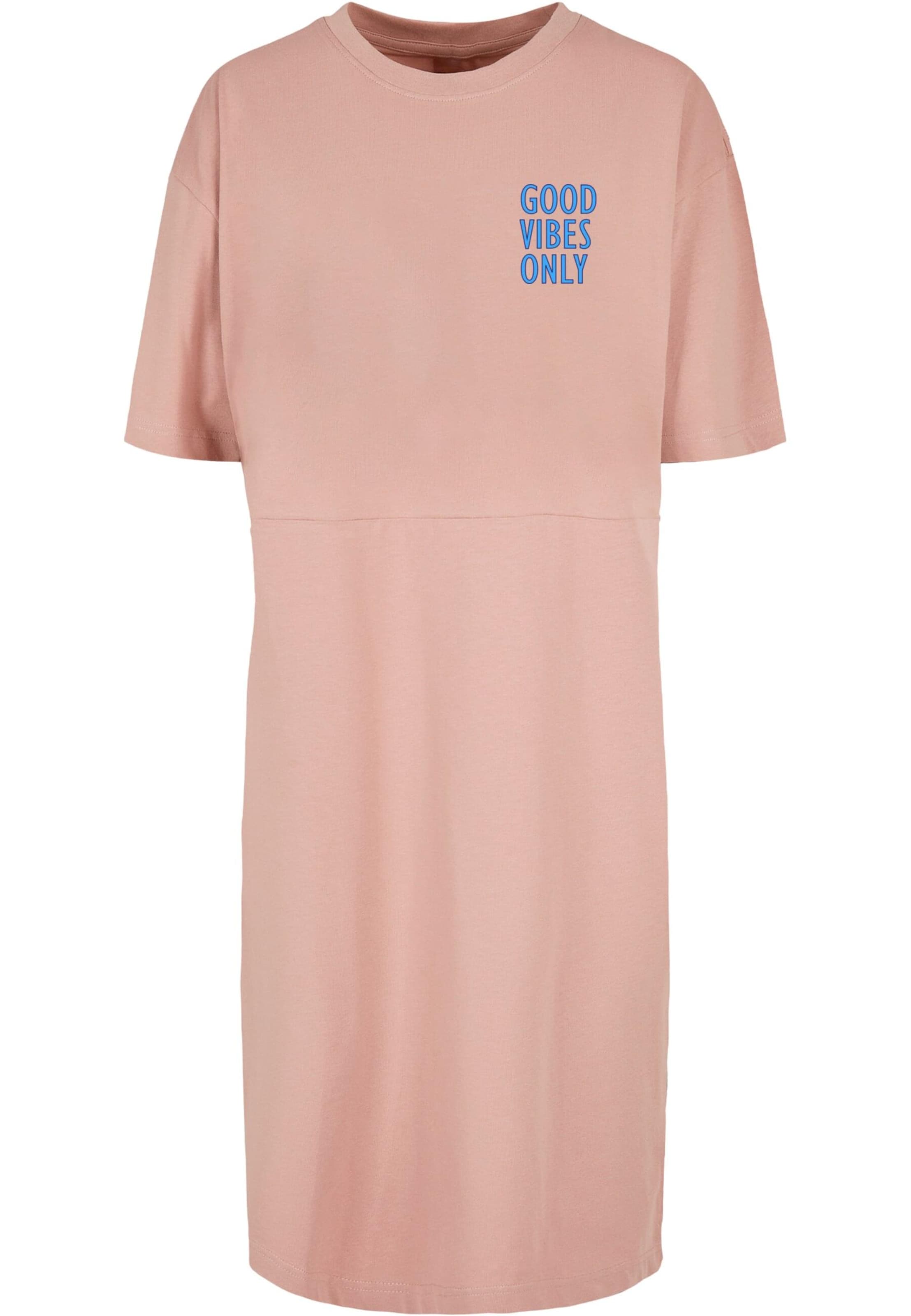 Robe 'Good Vibes Only' Merchcode en rose : devant