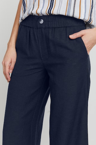 Fransa Wide leg Chino Pants 'FRFAMADDIE' in Blue