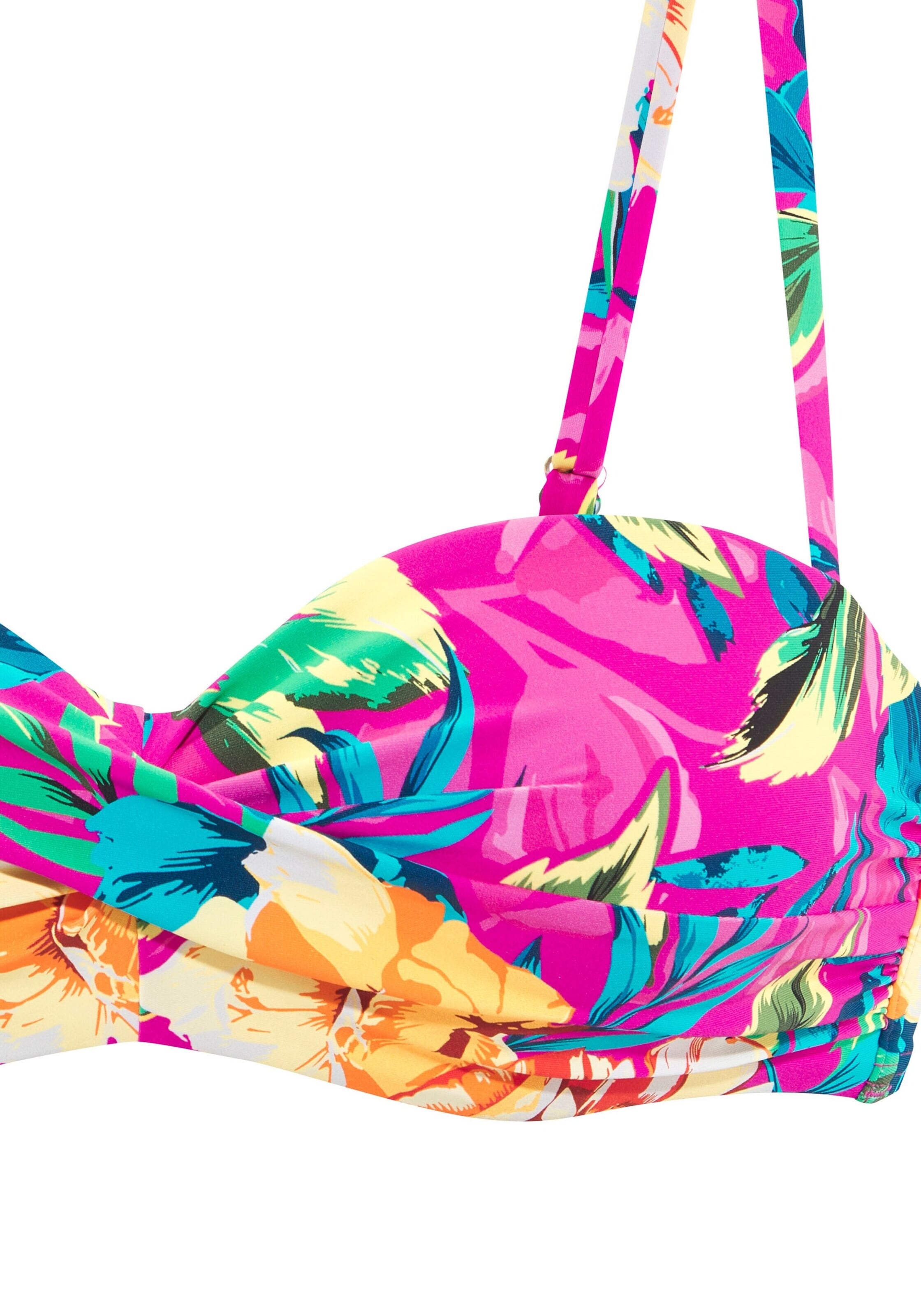 LASCANA Bandeau Bikini zgornji del | roza barva