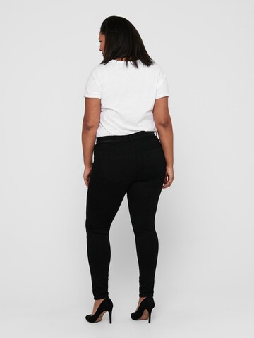 Skinny Jeans 'Augusta' de la ONLY Carmakoma pe negru