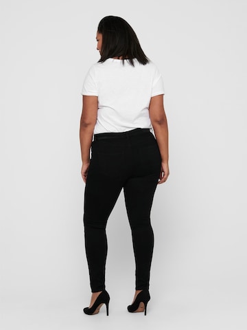 ONLY Carmakoma Skinny Jeans 'Augusta' in Zwart