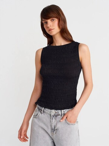 Dilvin Bluse‌‌‌‌‌‌‌‌ in Schwarz: Vorderseite