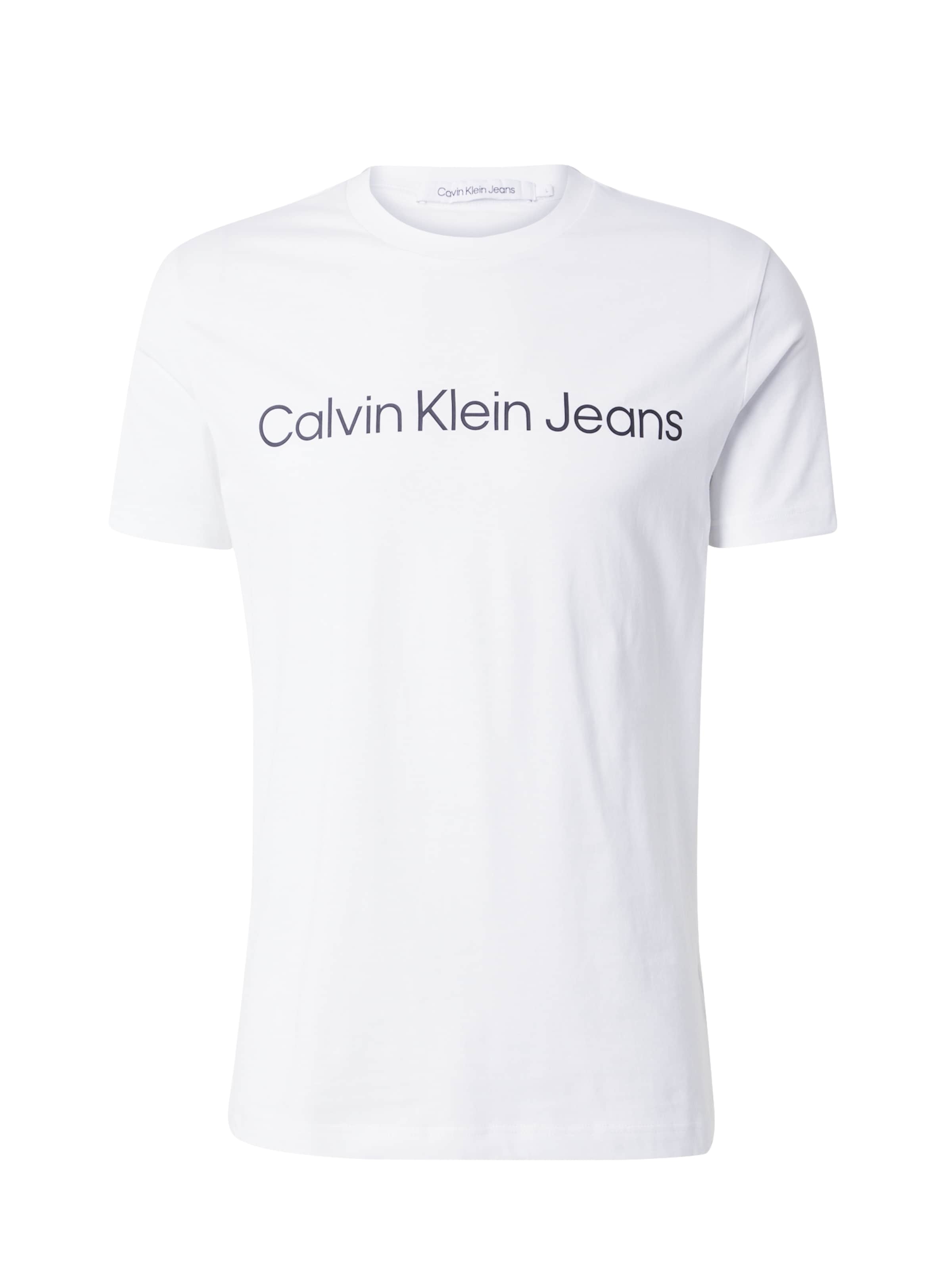 Calvin Klein Jeans Póló - fehér: elől