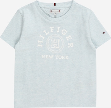 T-Shirt TOMMY HILFIGER en bleu : devant